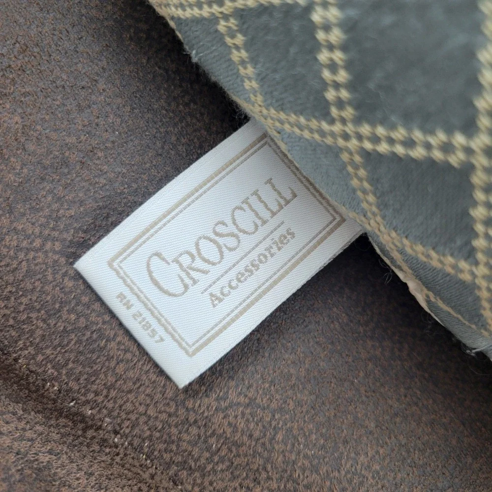 Croscill Napoleon Boudoir Blue Gold‎ Decor Throw Pillows Braided Fringe USA VTG